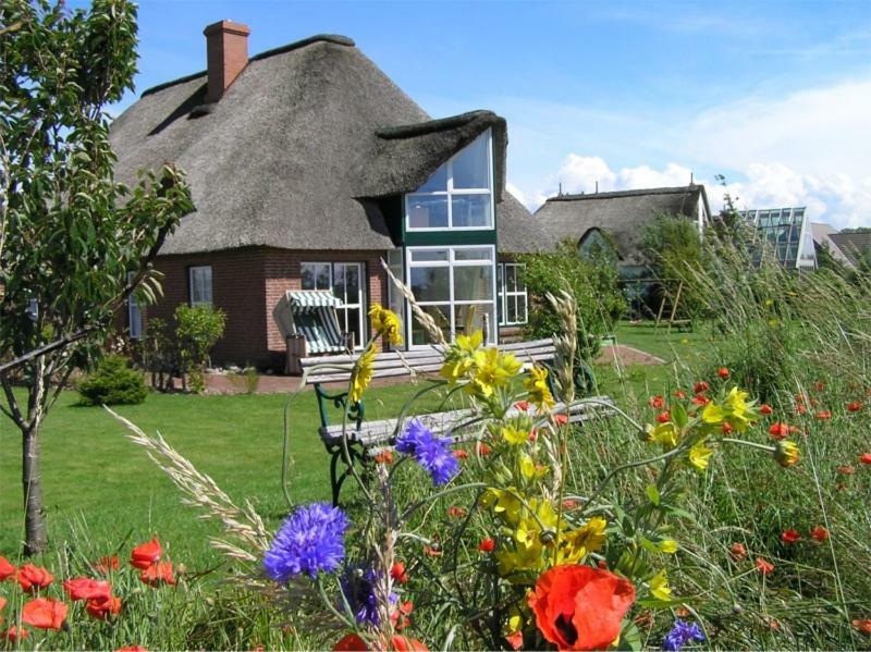 Idyllisches Reethaus Toenning Apartment Екстериор снимка